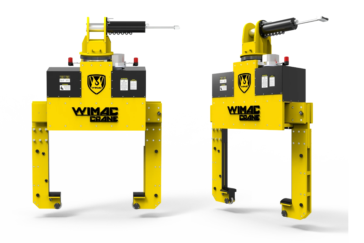 Электромеханический захват для рулонов Wimac